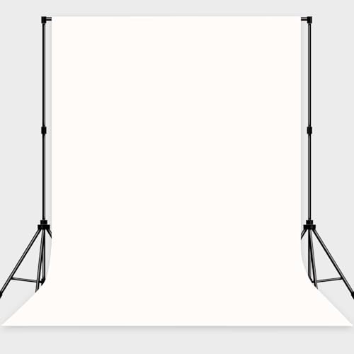Photo Backdrop White Background Fabric Professional Photography 6x9ft Seamless Design Eliminates Wrinkles Professional Portrait Short Video Minimalist Theme Decoration - color: White, size: 6x9ft