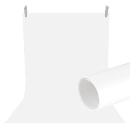Meking 47.24x94.49 White PVC Backdrop for Photography, Matte & Reflective PVC Vinyl Seamless Background for Product Photoshooting - color: 47.24x94.49in White