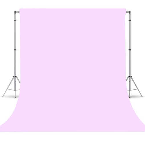 Light Purple Photography Backdrop for Photoshoot, Photo Backdrop Curtain, Perfect Light Purple Backdrops for Party Portrait Photoshoots Video Studio 6FTx9FT - color: Light Purple, size: 6x9 FT