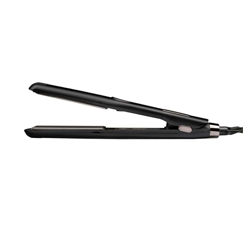 MQ Professional Hair Straightener - Pro 480 Velox Titanium Flat Iron - Brazilian Expertise - Fast Heating, Ergonomic Design – Ideal for Professional Use
