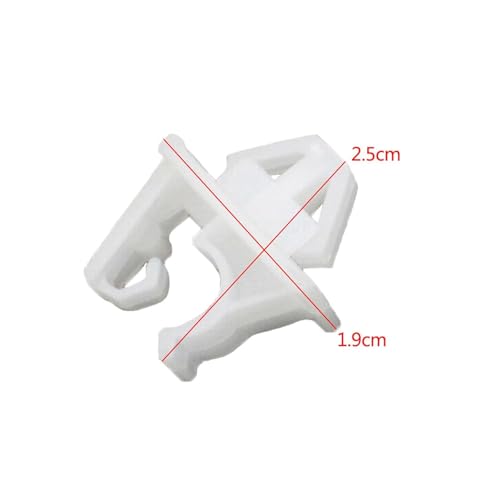 90672-SNB-003 Hood Prop Rod Holder Clips Compatible with Honda Accord Civic CR-V CRV Replace 90672-SNB-901, 5 Pack - size: White 5pcs