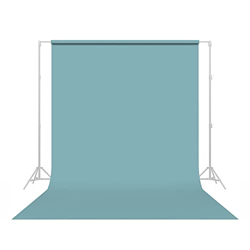 Savage Seamless Paper Photography Backdrop - Color #2 Sky Blue, Size 107 Inches Wide x 150 Feet Long, Backdrop for YouTube Videos, Streaming, Interviews and Portraits - Made in USA - size: 107 in x 150 ft