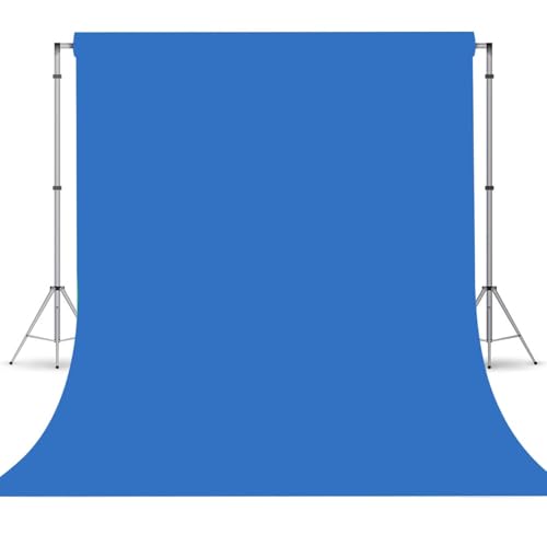Royal Blue Backdrop, Photo Booth Portrait Photography Backdrops, Studio Blue Screen Backdrop for Photoshoot Streaming Video Shooting, Photo Backdrop 6x9ft - color: Royal Blue, size: 6x9 FT