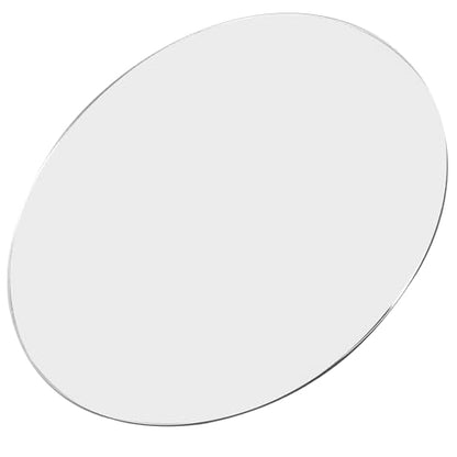 7.08 Inch Round Acrylic Mirror Board Photography Background Prop Reflective Display for Jewelry Watches Electronics Photo Studio Supplies