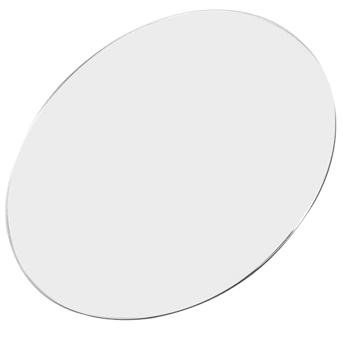 7.08 Inch Round Acrylic Mirror Board Photography Background Prop Reflective Display for Jewelry Watches Electronics Photo Studio Supplies