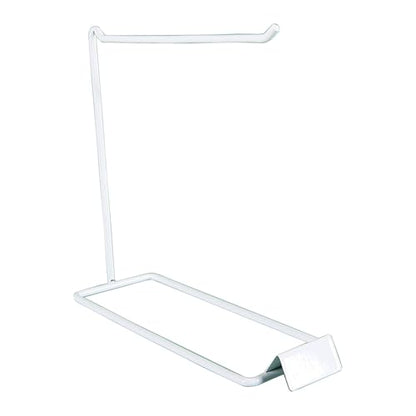 Multifuntional Jewelry Display Stand Showing Holder Alloy Texture Perfect for Necklaces Earrings and Bracelets Bouti - color: White