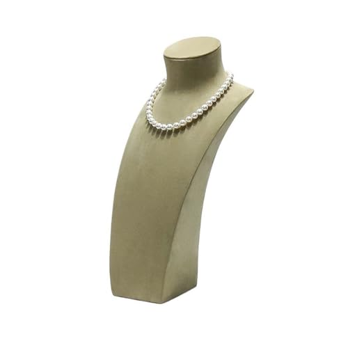 Jewelry Towers Pearl Necklace Jewelry Rack Display Props High-end Light Luxury Vertical Portrait Model Jewelry Display Stand Jewellery Stand Display(Green,Large) - color: Green, size: Large