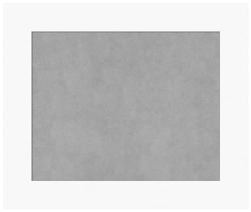 Amanti Art White Framed Magnetic Board 21x25 Small Vision Board for use with Magnets, 100% Metal Sheet to Display Items as Office Decor or for Home Organization in mudroom, Kitchen or Kids Room - color: Basic White, size: 25"W x 21"H