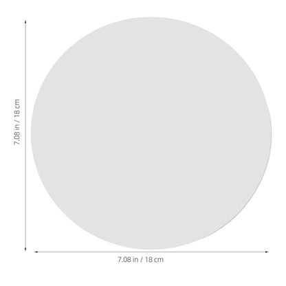 7.08 Inch Round Acrylic Mirror Board Photography Background Prop Reflective Display for Jewelry Watches Electronics Photo Studio Supplies