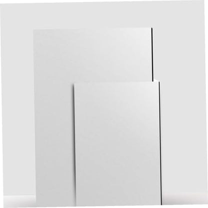VILLCASE Folding Reflective Photography Backdrop Board Silver Black White, Thickened Collapsible Photo Reflector for Studio and Outdoor Shooting