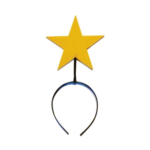 Creative Star Hairbands For Photo Studio Halloween Eye-catching Props For Easter Party Daily Wear Headpiece - color: Star