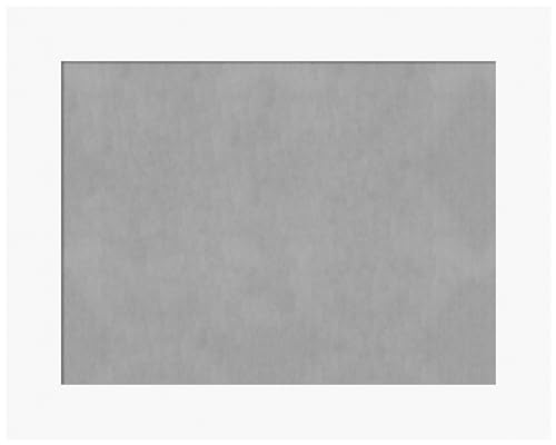 Amanti Art White Framed Magnetic Board 23x29 Medium Vision Board for use with Magnets, 100% Metal Sheet to Display Items as Office Decor or for Home Organization in mudroom, Kitchen or Kids Room - color: Basic White, size: 29"W x 23"H