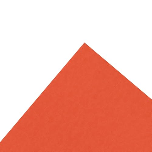 Cdstk Muslin 12x12 74lb 25pc Pk ConstructionOrange - color: Construction Orange