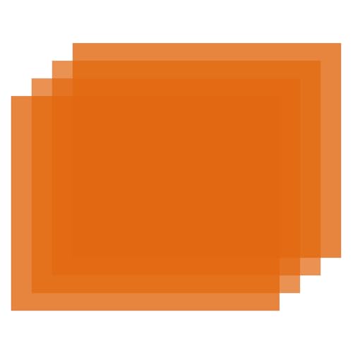 Meking 16x20 inch Lighting Gels Full CTO Photo Lights Gel Orange Filters Transparent Color Correction Light Sheets for Photography Red Head Strobe Flashlight 4Pack - color: 85 Orange