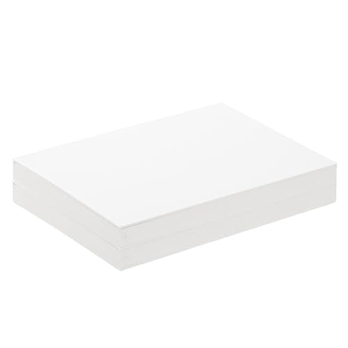 PATIKIL 7x5x0.06" Chipboard Sheets, 20Pcs 60PT Thick Book Board Binders Board Sturdy Bookbinding Supplies for Book Binding Cover, White - color: White, size: 7x5x0.06"