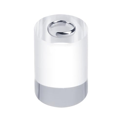 uxcell Acrylic Cylinder Display Blocks, 40 x 60 mm/1.6" x 2.4" Clear Jewelry Display Base Polished Cube Riser Stand Display Holder Base for Bracelet Jewelry Cosmetics Crafts - size: 40 X 60mm