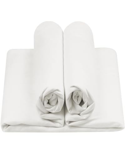 HOTGODEN Light Weight 100% Cotton Muslin Fabric: 59 inch x 2,5,10 Yards Bleached Muslin Linen Fabric Material for Sewing Material Apparel Cloth - color: Bleached, size: 5 YARDS