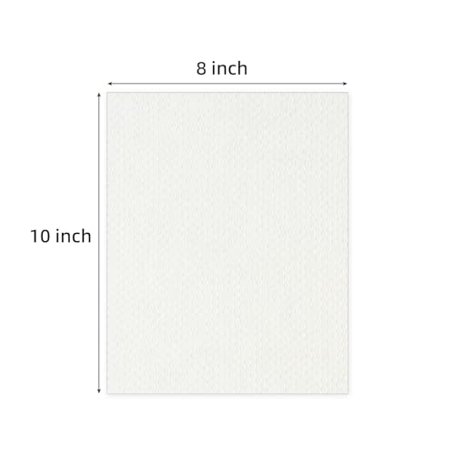 Somime 25 Pack Embossed Backing Boards Only, 8x10 Uncut White Mat Board, Acid Free Backer Boards Ideal for Photos, Pictures, Prints, Frames, and Artwork - size: 8x10