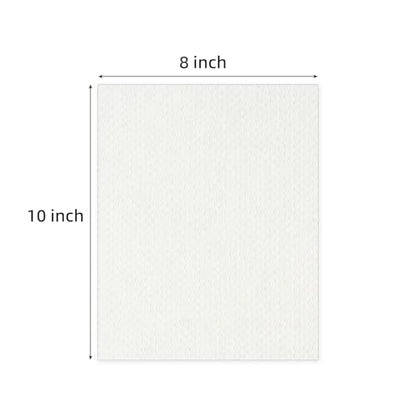 Somime 25 Pack Embossed Backing Boards Only, 8x10 Uncut White Mat Board, Acid Free Backer Boards Ideal for Photos, Pictures, Prints, Frames, and Artwork - size: 8x10