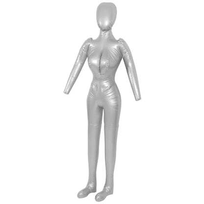 Luxshiny Inflatable Full Body Mannequin Body Model for Clothing Display, Female Dress Form Stand, Lightweight Mall Display Prop for Retail Shops and Photography