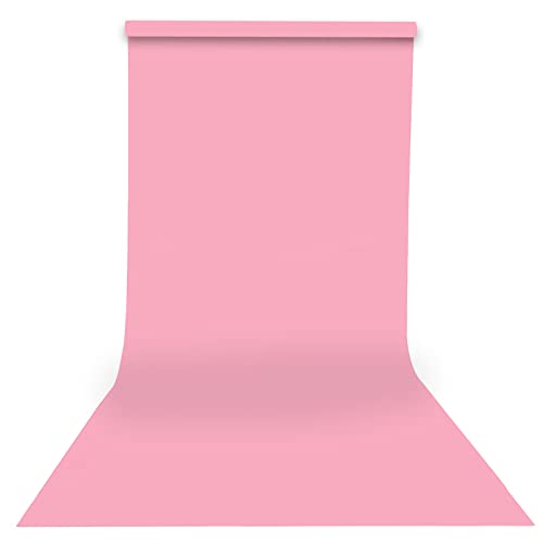 Seamless Photogrphy Background Paper, Paper Backdrop Roll for Photoshoot, 53" x16', Coral, Carnation Pink - color: Carnation Pink, Coral, size: 53"x16'