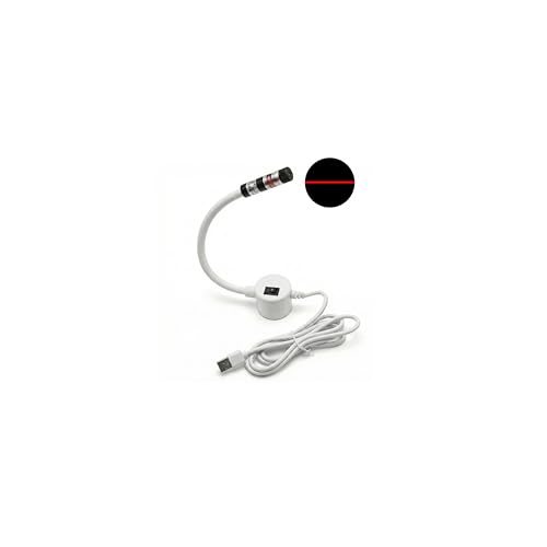 Teotranic Magnetic Sewing Machine Alignment Light - Precision Positioning Guide for Quilting & Straight Stitching - Professional Hands-Free Positioning Tool for Fabric (Red Straight Line) - color: Red Straight Line