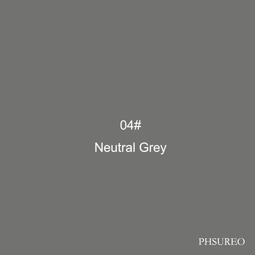 Seamless Photo Photography Backdrop Paper, Photo Background Paper Roll (53”x16', #04 Neutral Grey) - color: #04 Neutral Grey