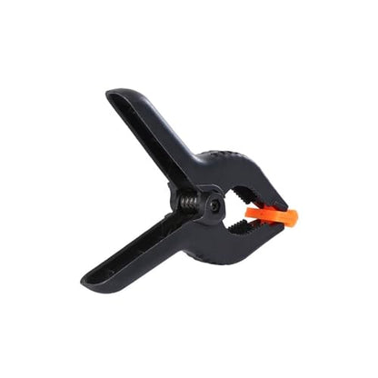 Woodworking Spring Clamps 3/4/6/9Inch Plastic Nylon Carpentry Clip Wood Fixing Tools Photo Studio Background Pipe Clamp(4inch) - size: 4inch