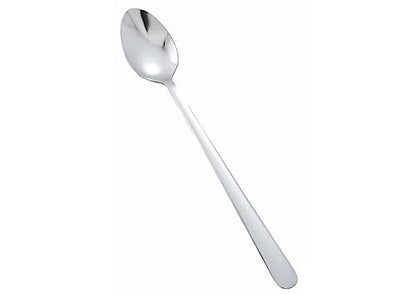 Winco 12-Piece Windsor Iced Teaspoon Set, 18-0 Stainless Steel, Silver