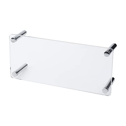 MY MIRONEY 2PCS Acrylic Display Stands Clear Display Shelf Cupcake Display Riser Makeup Holder for Decoration and Organizer(7.87" x 3.54" x 1.97") - size: 7.87" x 3.54" x 1.97"