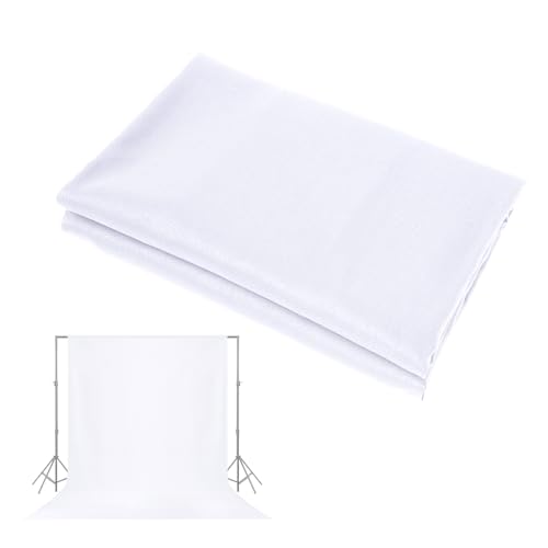 YSKE-Professional White Photography Backdrop10X7ft - Machine Washable Seamless Background for Studio & Video - color: White, size: 10x7