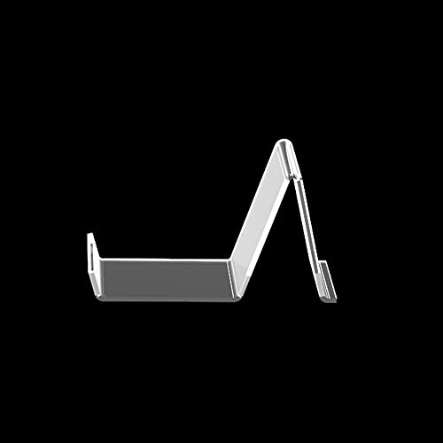 Wresty 2 Pair/4 Pcs Acrylic Shoe Store Display Stands Clear Sandal Display Stands High Heel Display Rack Holder for Home Shopping Malls