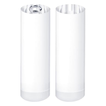 uxcell 2pcs Acrylic Cylinder Display Blocks, 30 x 100 mm/1.2" x 3.9" Clear Jewelry Display Base Polished Cube Riser Stand Display Holder Base for Ring Jewelry Cosmetics Crafts - size: 30 x 100mm