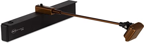 Situ Lighting: Cordless and Rechargeable LED Art and Picture Light - Rechargeable Micro Series - 3000K - USA Made - color: Bronze Antique, size: 2 Light (Artwork up to 36"Wx30"T or 24"Wx48"T)