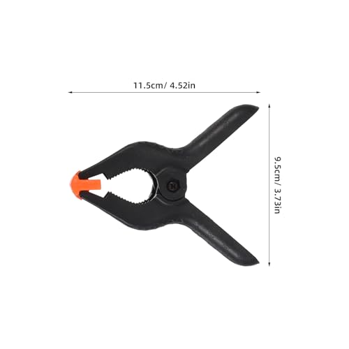 10pcs 4-inch A-frame Spring Clamps Plastic Clips for Woodworking Photography Backdrop Holder Heavy Duty DIY Fixing Clips