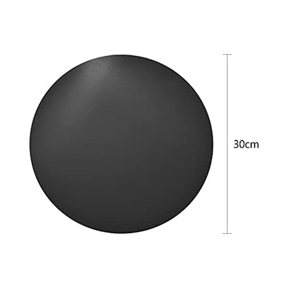2PCS Round Acrylic Sheet Reflection Board, Jewelry Watch Photography Background with Highly Reflective for Still Life Photography, Product Display(30X30cm)
