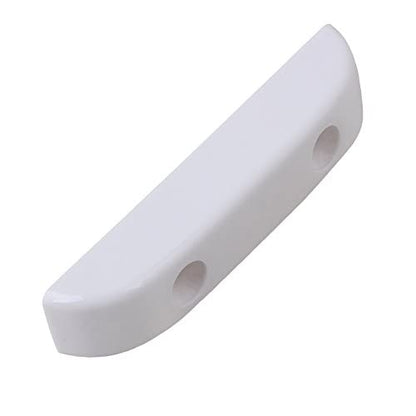 Guitar Thumb Rest Bass Finger Rest Smooth Plastic Guitar Thumbrest Lightweight Thumb/Push Rests with Mounting Screws White