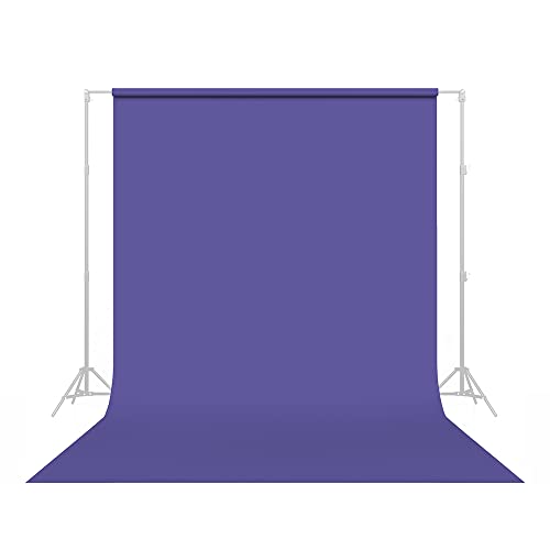 Savage Seamless Paper Photography Backdrop - Color #62 Purple, Size 107 Inches Wide x 36 Feet Long, Backdrop for YouTube Videos, Streaming, Interviews and Portraits - Made in USA - size: 107 in x 36 ft