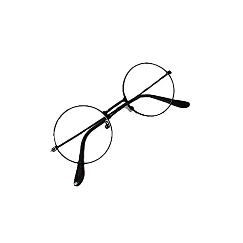 SHARELY SHEEP Newborn Photography Props Baby Boy Girl Photo Shoot Fake Glasses Halloween Santa Cosplay Props Baby Gift - size: Small, style: Black