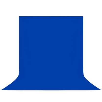 YSKE-Professional Blue Photography Backdrop10X7ft - Machine Washable Seamless Background for Studio & Video - color: Blue, size: 10X7