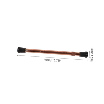 Telescoping Car Hood Prop Rod Aluminum Alloy Hood Support Bar with Hook Hanging Rope for Automotive Repair Easy to Use Holder Tool