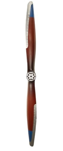 Sporty's Aviation Gifts Classic Wooden Propeller with Aluminum Edging, 6 Foot Length