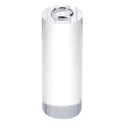 uxcell Acrylic Cylinder Display Blocks, 30 x 80 mm/1.2" x 3.1" Clear Jewelry Display Base Polished Cube Riser Stand Display Holder Base for Ring Jewelry Cosmetics Crafts - size: 30 x 80mm