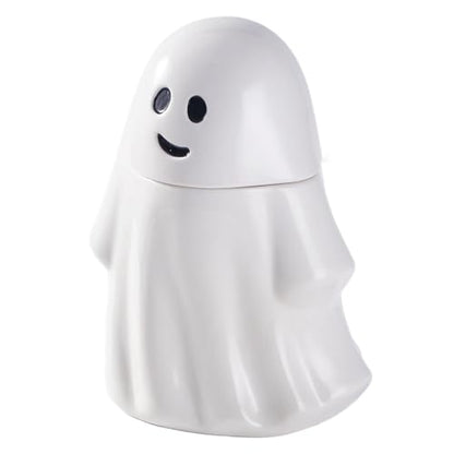 Halloween Ceramic Ghost Cookie Jar