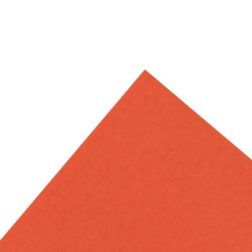 Cdstk Muslin 8.5x11 74lb 25pc Pk ConstructinOrange - color: Construction Orange
