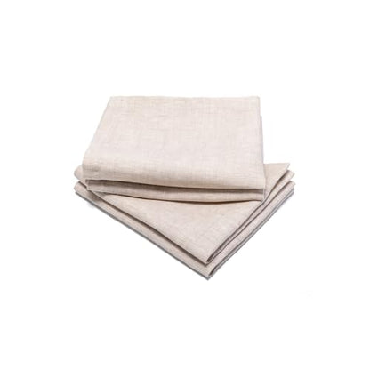 100% Linen Washcloths with Hang Loop– 4-Pack 10.5x13 Inch | Pure Flax Face Cloths for Bathroom, Cleaning & Travel – Exfoliating, Quick-Drying, and Built to Last - size: Washclothes(10.5"x13"）