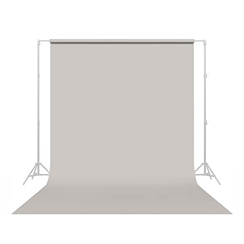 Savage Seamless Paper Photography Backdrop - Color #57 Gray Tint, Size 107 Inches Wide x 36 Feet Long, Backdrop for YouTube Videos, Streaming, Interviews and Portraits - Made in USA - size: 107 in x 36 ft