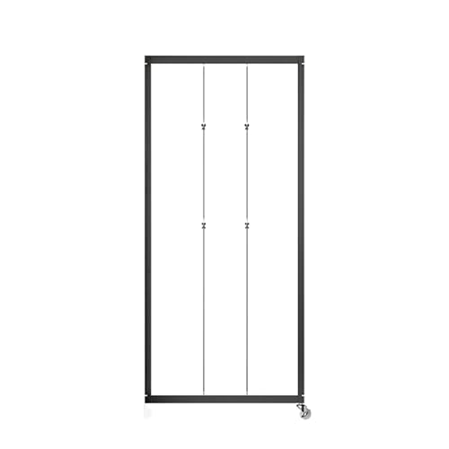 Movable Folding Display Rack,Versatile Autonomous Poster Display Stand for Art Exhibitions & Advertising, 100x250cm (39.4x98.4in), Ideal Artist Easel & Photo Showcase, 1pc - color: 1pcs, size: 100x250cm/39.4x98.4in