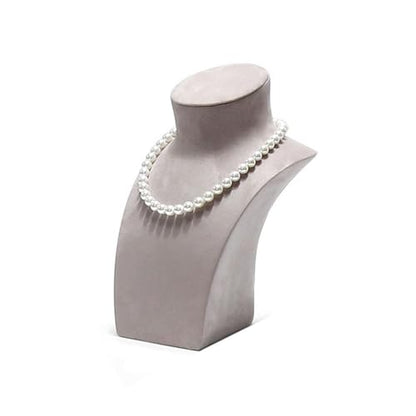 Jewelry Towers Pearl Necklace Jewelry Rack Display Props High-end Light Luxury Vertical Portrait Model Jewelry Display Stand Jewellery Stand Display(Gris,Small) - color: Gris, size: Small