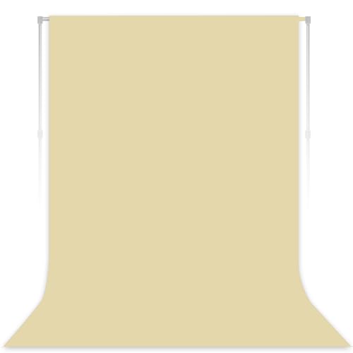Tan Backdrop for Photoshoot Professional Photo Backdrop Background Curtain for Product Photography Portraits Wedding Party Live Streaming Video Recording 5X7 FT - color: Tan, size: 5X7 FT